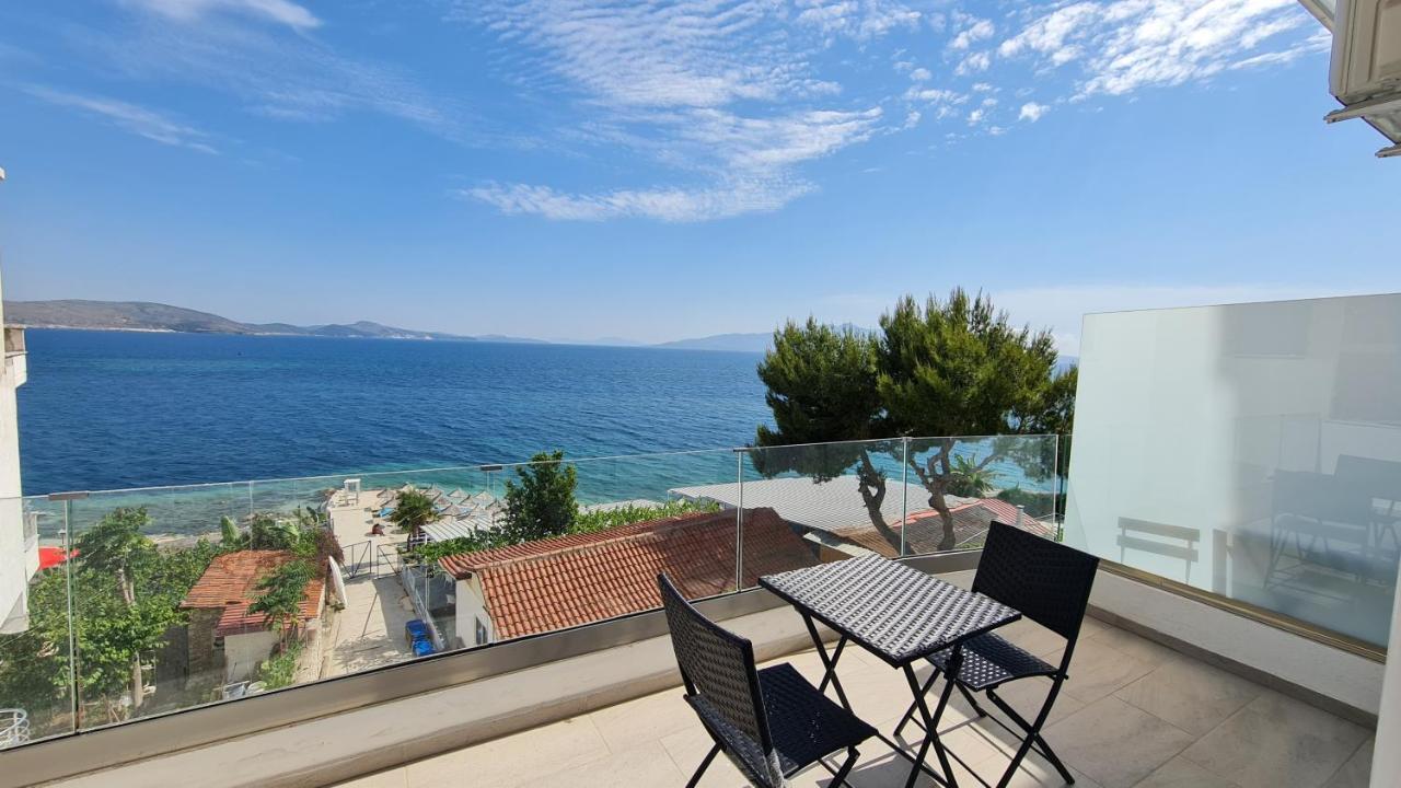 The Hill Sea View Apartment Sarandë Eksteriør bilde