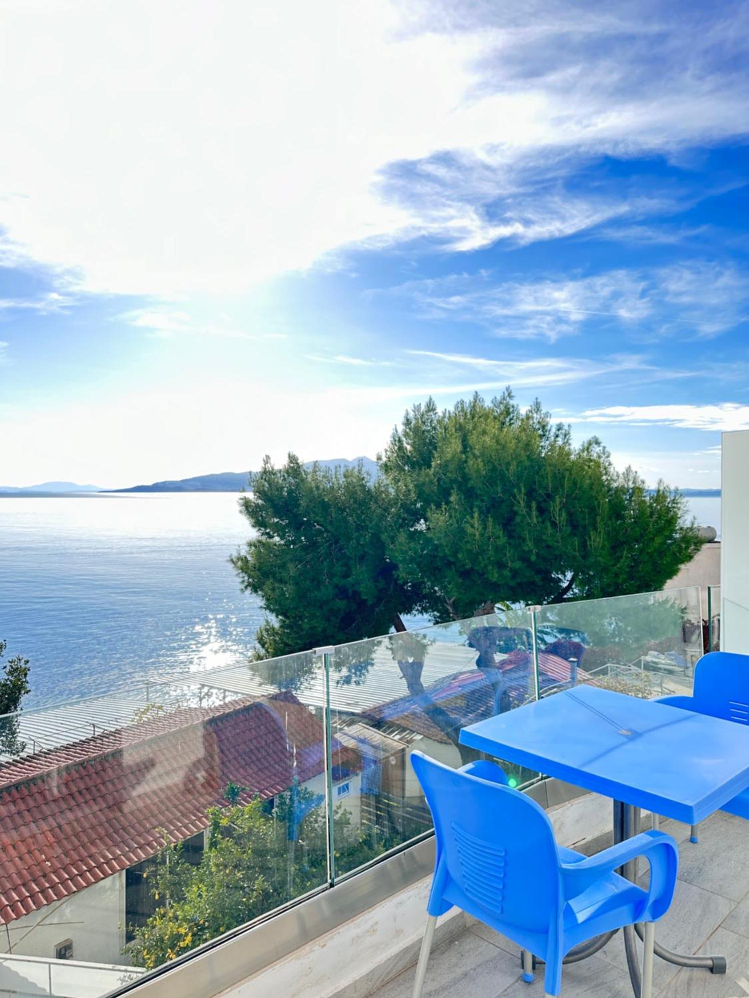 The Hill Sea View Apartment Sarandë Eksteriør bilde